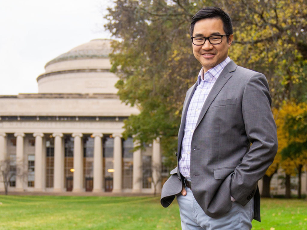 John Liu on Killian Court