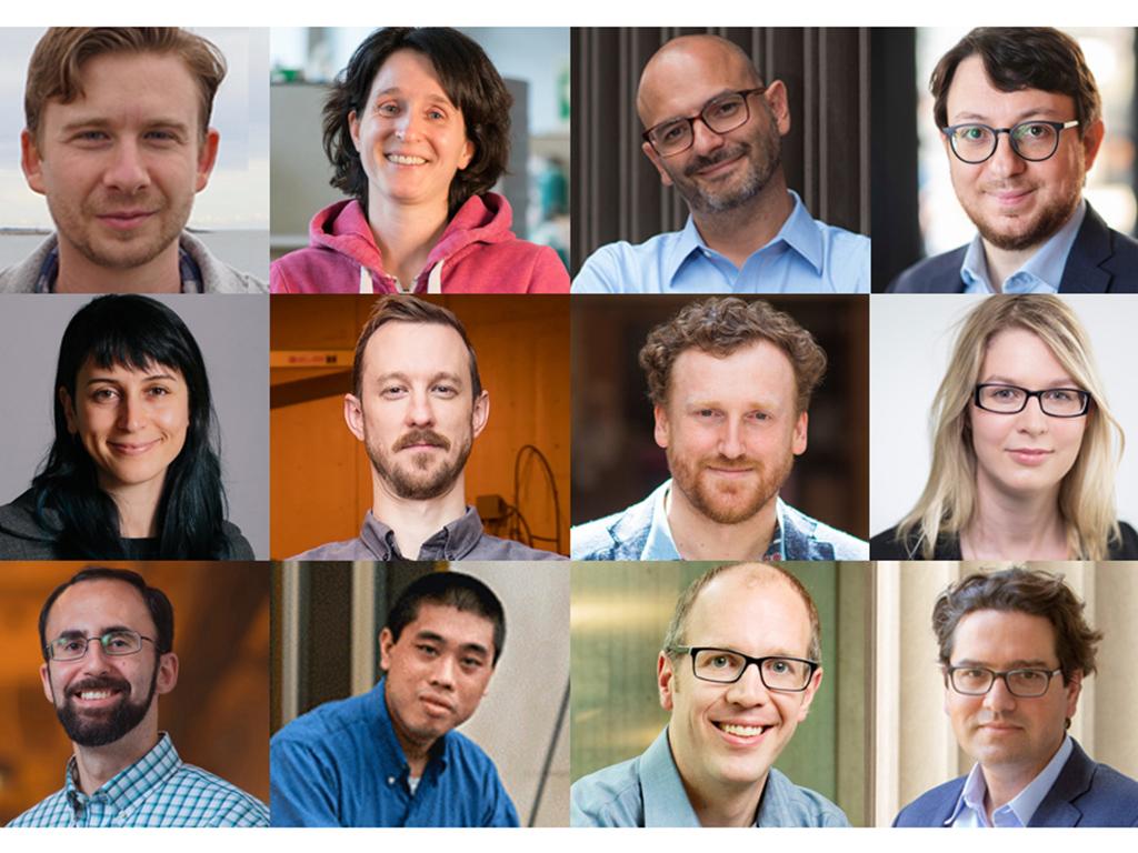 Collage of faculty headshots