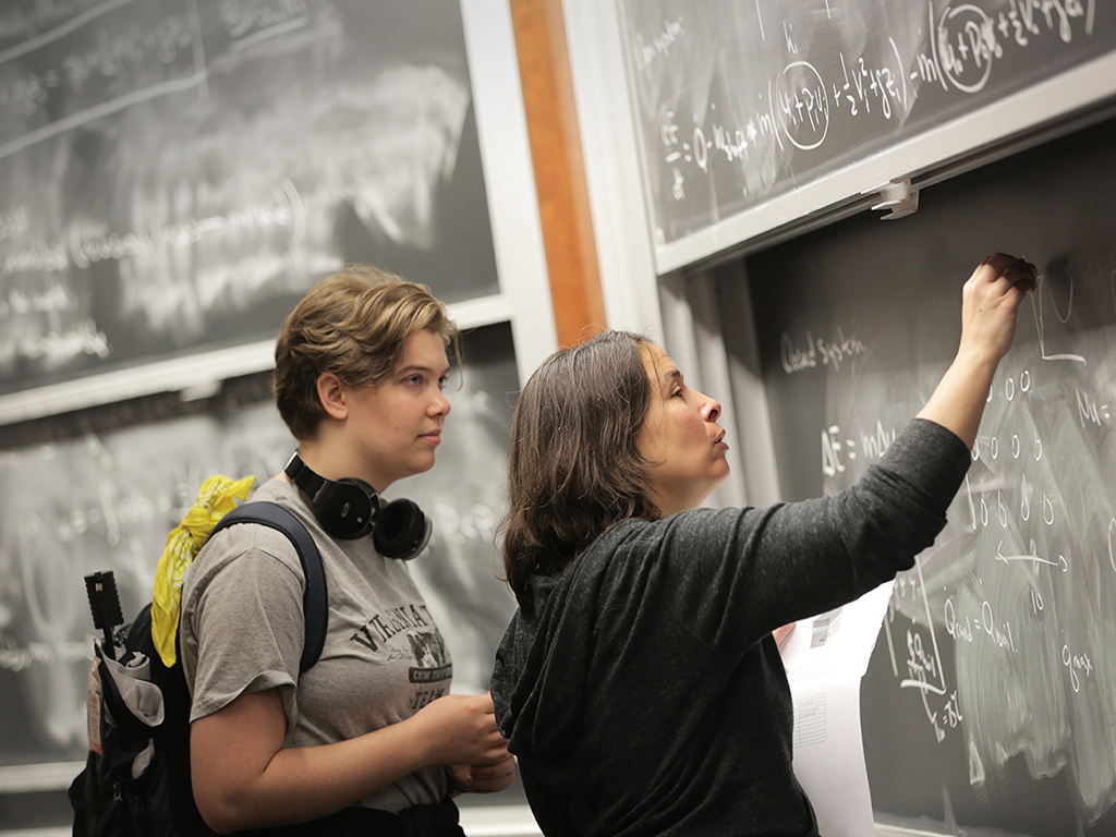  Anette “Peko” Hosoi and student at chalkboard